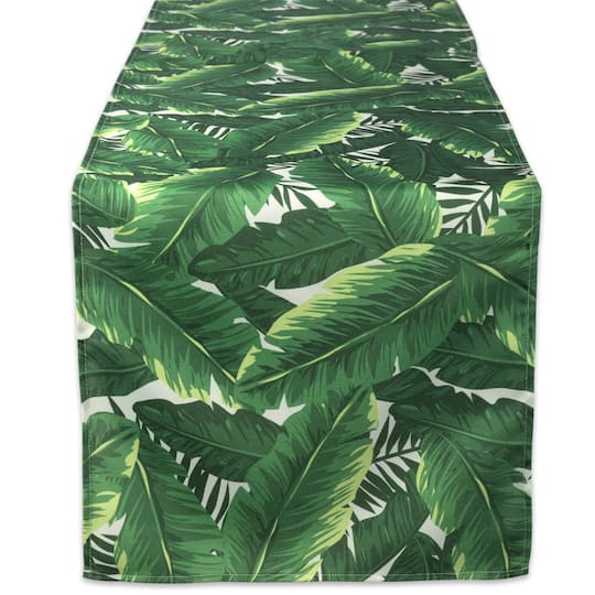 DII® 72" Banana Leaf Outdoor Table Runner